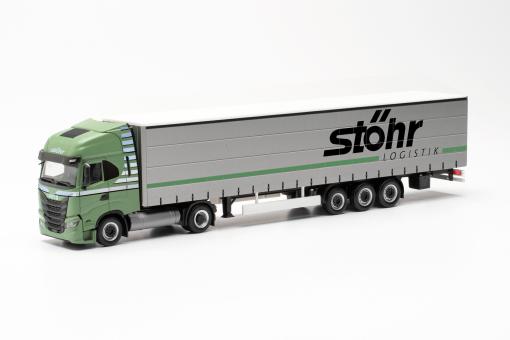 Herpa LKW Iveco S-Way LNG Ga-KSZ 15m Stöhr 315227 