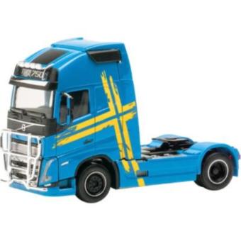 Herpa LKW Volvo FH16 '20 Glob/Aerop. XL SZM silber Schweden 