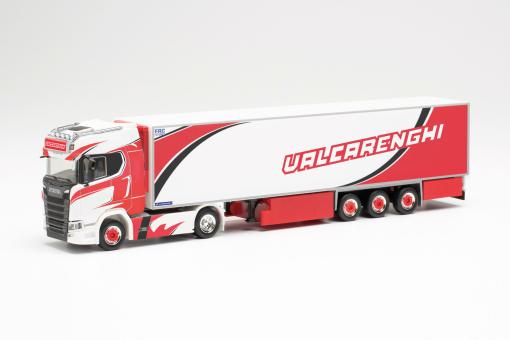 Herpa LKW Scania CS 20 HD Kühl-KSZ Bruno Valcarenghi rot-wei 