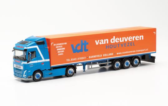 Herpa LKW Volvo FH4 Glob XL Schubboden-Sz van deuveren 