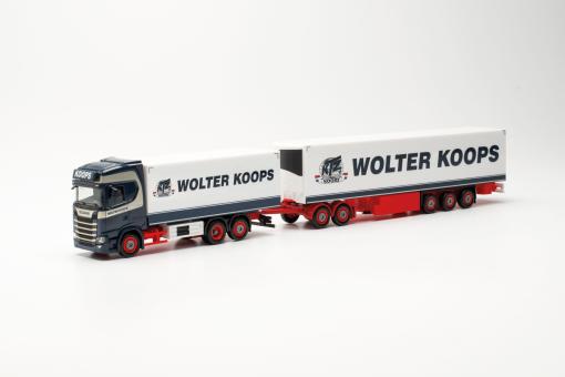 Herpa LKW Scania CS 20 HD Eurocombil-KHZ Wolter Koops 315487 