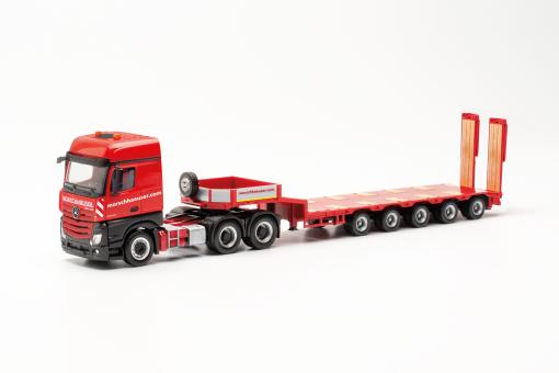 Herpa LKW MB Actros 11 Bigspace Semitieflade-SZ Morschhäuser 315579 