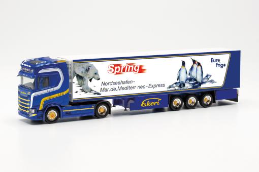 Herpa LKW Scania CS 20 Kühl-KSZ Spring 315586 