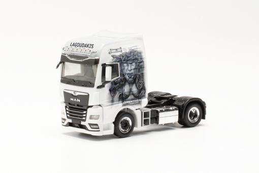 Herpa LKW MAN TG-X GX/Aerop. SZM Lagoudakis 6 315722 