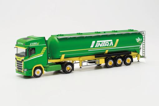 Herpa LKW Scania CS 20 Aerop. Kippsilo-SZ Intra grün 316057 