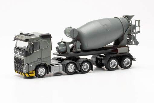 Herpa LKW Volvo FH4 FD Betonmischer-SZ grau/gelb 316224 