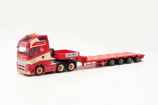 Herpa LKW Volvo FH16 XL Glob Semitieflade-SZ Torbn Rafn 316354 