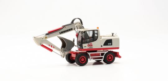 Herpa Liebherr Mobilbagger A918 Schlenter,Aachen 