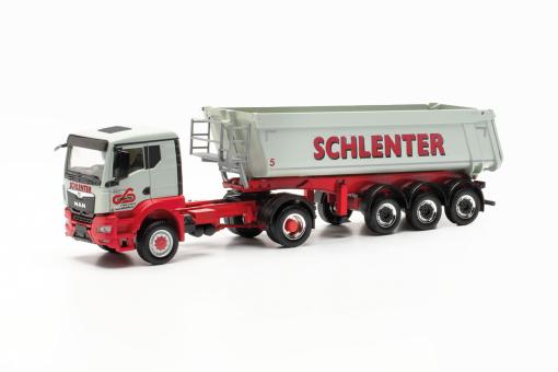 Herpa LKW MAN TG-S NN Rundmulden-Sz Schlenter 