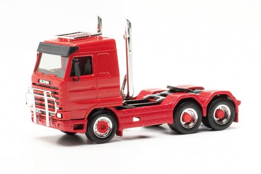 Herpa LKW Scania 143 Streaml.Aerop. SZM 3achs rot 316743 