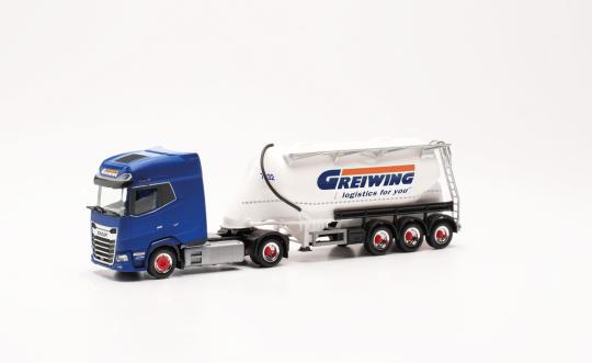 Herpa LKW DAF XG+ Eutersilo-SZ Greiwing 