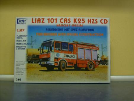 SDV LKW Bausatz LIAZ 101 CAS K25 HZS CD FW Hasici 