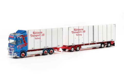 Herpa LKW Scania CS 20 HD Schwedencombi-KHZ Rüttners 