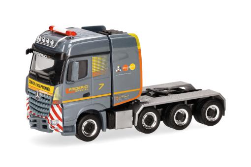 Herpa LKW MB Arocs Schwerlast-SZM Friderici 