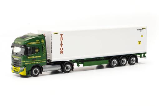 Herpa LKW Iveco S-Way Cont-Sz Ancotrans/ Triton 317146 