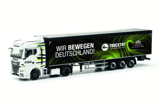 Herpa LKW MAN TG-X GM Aerop. Schubboden-Sz Trucktat Wir bewegen Deutschland 3171 