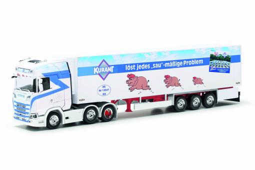 Herpa LKW Scania CS 20 HD Kühl-KSZ Kurant-Fleisch 