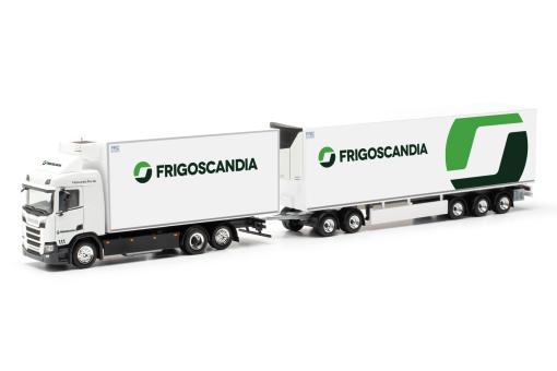 Herpa LKW Scania CR 20 ND Schwedencombi-KHZ Frigoscandia 317702 