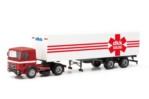 Herpa LKW Roman Diesel KSz KV Meißen / DKK Kühlung 