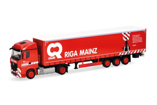 Herpa LKW MB Actros 11 Streamspace Ga-KSZ Riga Mainz 318860 