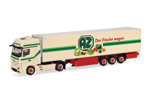 Herpa LKW MB Actros 18 Giga Kühl-KSZ AZ Kempen 