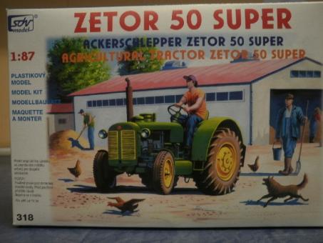 SDV Bausatz Traktor Zetor 50 Super Ackerschlepper 