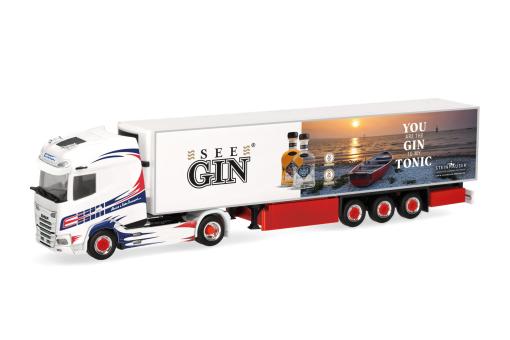 Herpa LKW DAF XG+ Kühl-KSZ Aurich&Söhne 319034 