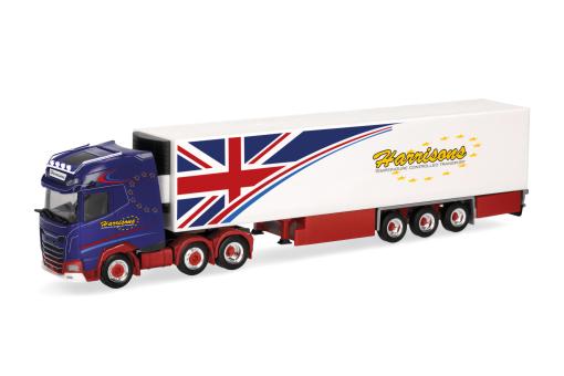 Herpa LKW DAF XG+ Kühl-KSZ Harrisons 319225 