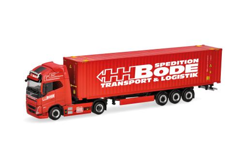 Herpa LKW Volvo FH4 Glob/Aerop. Elect. Cont-SZ HH Bode 