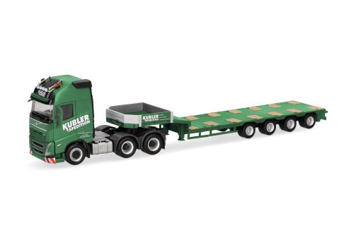 Herpa LKW Volvo FH4 Glob. Semitieflade-SZ Kübler 319492 