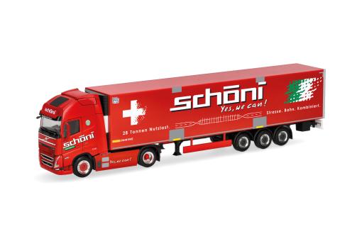 Herpa LKW Volvo FH4 el. Glob/Aerop. XL Ga-KSZ Schöni 319690 