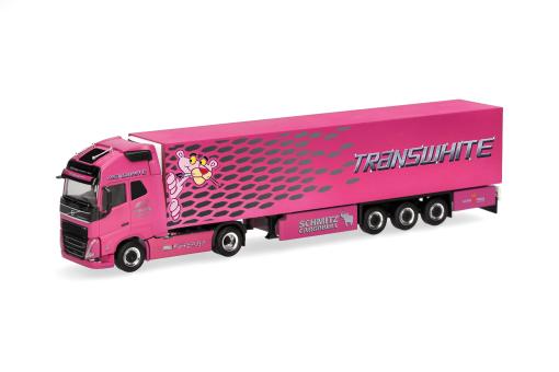 Herpa LKW Volvo FH4 Glob/Aerop. XL Kühl-KSZ TRANSWHITE 