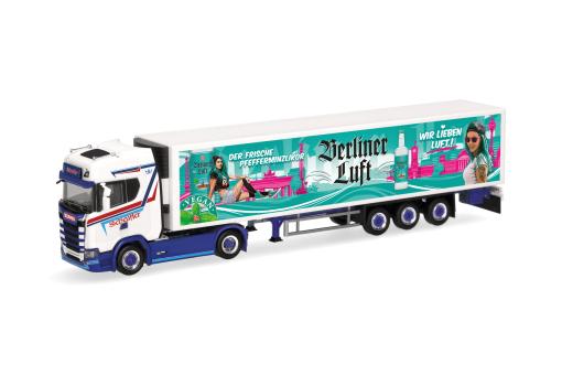 Herpa LKW Scania CS 20 HD Kühl-KSZ Scheufler/Berliner Luft 320009 