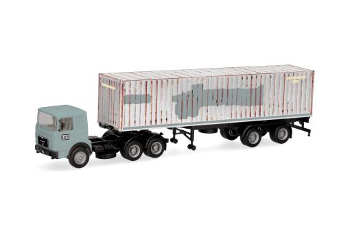 Herpa LKW MAN F8 Container-Sz 2a/3a DB 