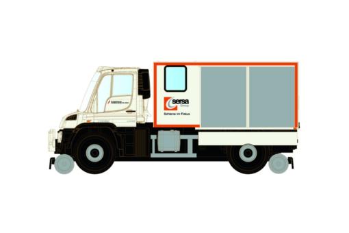 Hobbytrain N Zweiwege Unimog U423 Sersa, Ep.VI, DC/DCC 32302 