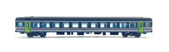 VI Train MDVE 1\' classe, livrea DTR, Illuminazione interna, 