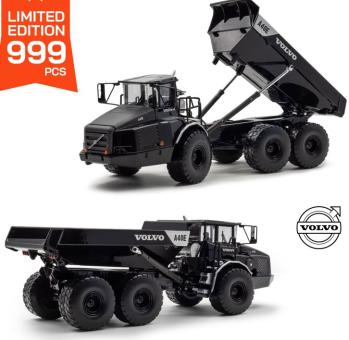 Motorart LKW Volvo A40D schwarz/black 