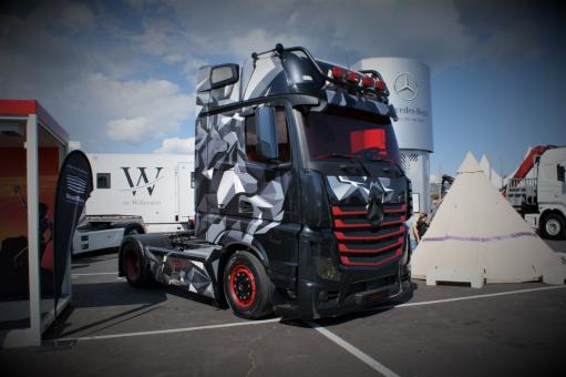 IMC LKW 1:50 MB Actros 11 GigaSpace Wolf 