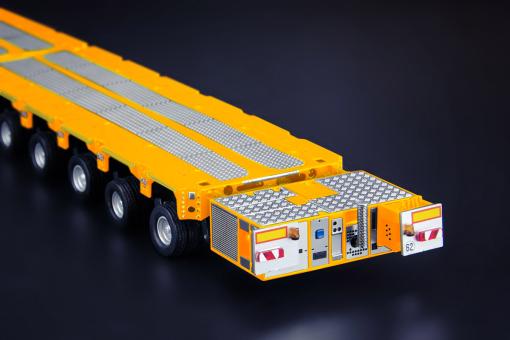 IMC 1:50 Goldhofer K25 + drawbar 2x6 axle yellow 