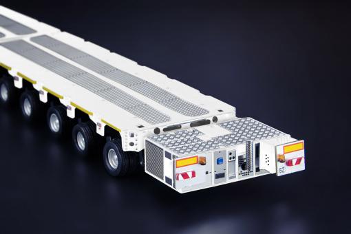 IMC 1:50 Goldhofer K25 + drawbar 2x6 axle white 