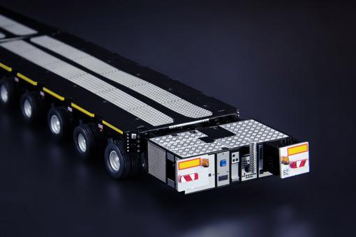 IMC 1:50 Goldhofer K25 + drawbar 2x6 axle black 