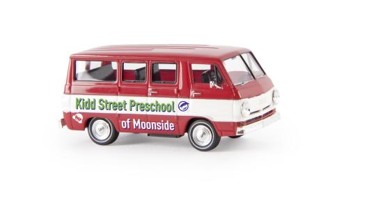 Brekina Dodge A 100 Bus Moonside Preschool 34320 