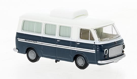 Brekina Fiat 238 Camper blau/weiß 