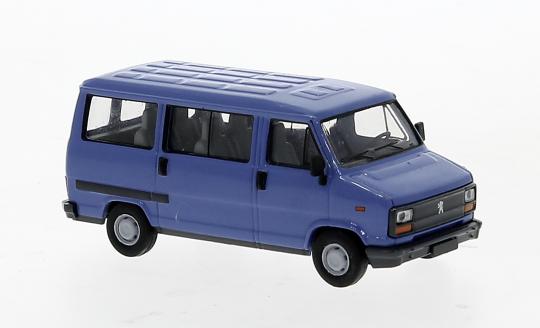 Brekina Peugeot J5 blau, 1982 