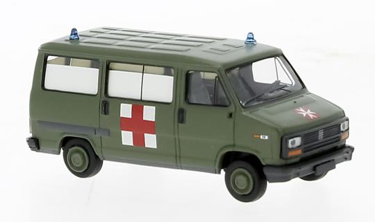 Brekina Fiat Ducato Ambulanza Militaire (I) 