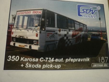 SDV Bus Bausatz Stadtbus Karosa C-734 Pick Up Autodrom Most 