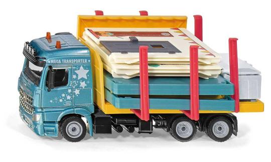 Siku 1:50 LKW MB Arocs Fertighaus-Transporter 