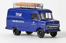 Brekina Opel Blitz Kasten THW Taucherstaffel 