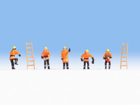 NOCH N Feuerwehr (orange Schutzanzüge) 36022 