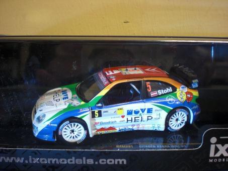 IXO Cars & CO 1:43 Citroen Xsara WRC#5 Stohl-Minor Rally Deu 